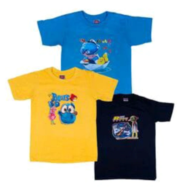 Stylus Boys Tshirts - 4 to 13 Years, Multi Colour